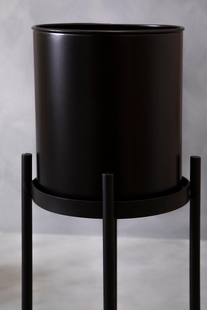 Asher Two-Tier Plant Stand Black 7