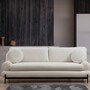 Modernes Sofa 3-Sitzer Creme 1