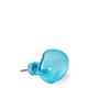 Bubble Wandhaken Klein Glas Blau 0