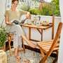 Gartentisch Holz Braun 2