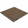 Office Flat Carpet Synthetic Fiber Brown 200 x 300 cm 0
