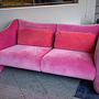 Bongobay 2-Sitzer Sofa Samt Pink 6