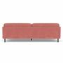 Harvey Sofa 3-Sitzer Velour Lux Vintage Rosa 3