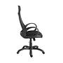 Office chair Swivel Mesh fabric Black 5