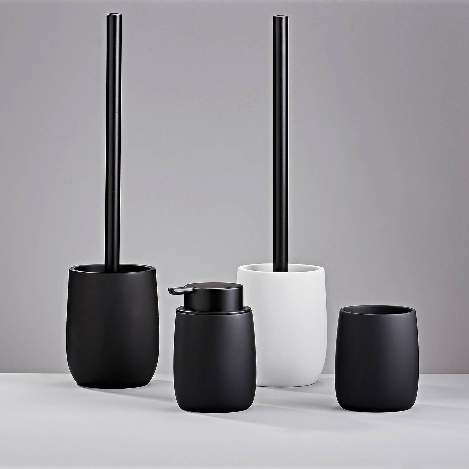 Soap dispenser Bonny Polyresin Black 2