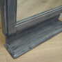 Vintage Mirror Beechwood Grey 1960s 6