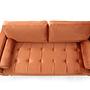 Rome 2-Sitzer Sofa Orange 7