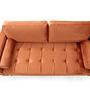 Rome 2-seater sofa Orange 7