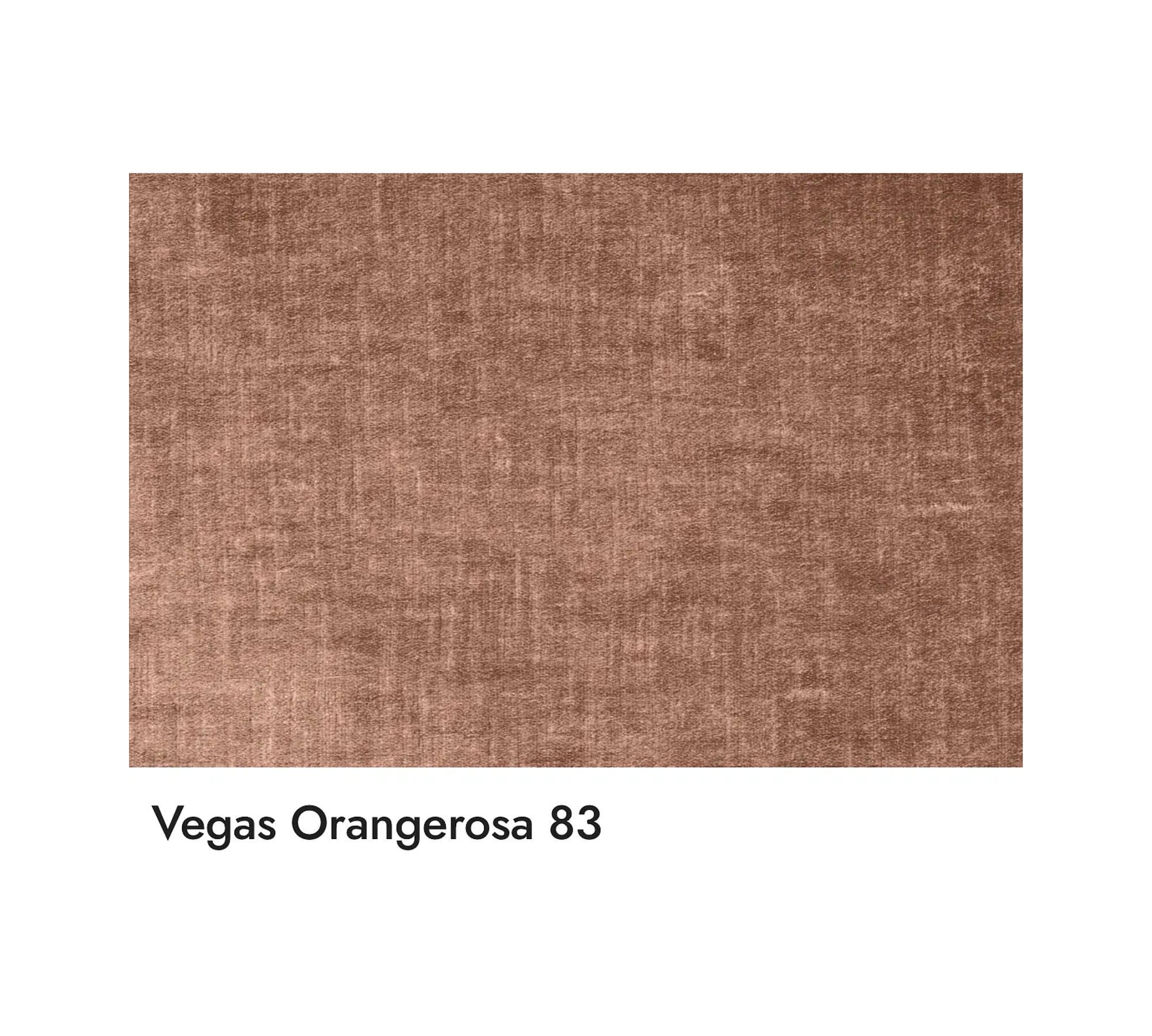 Hajen Modul-Sofa 2-Sitzer mit Kissen Vegas Orangerose 83 4