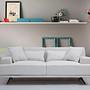 Bentley 2-seater sofa beige 1