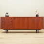 Vintage Sideboard Teakholz Braun 1970er Jahre 1