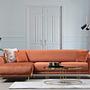 Image Ecksofa Links Braun 1