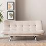 Misa Small V3 Schlafsofa 3-Sitzer Creme 0