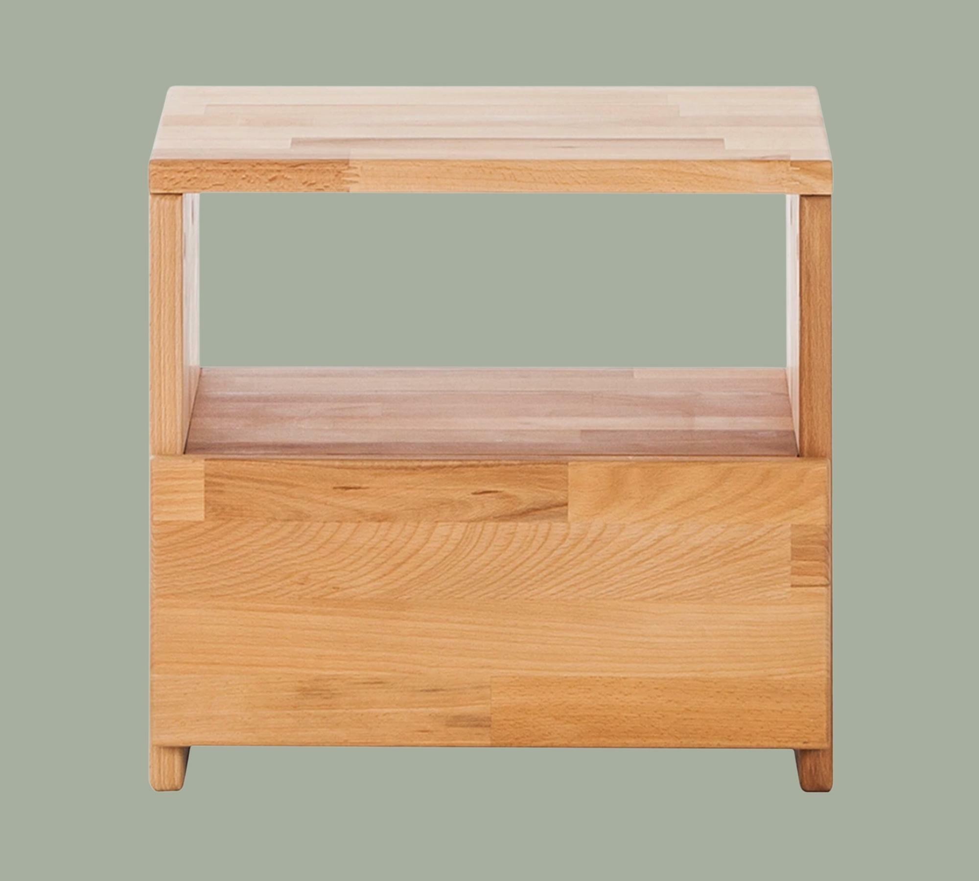 Nachtkommode Massivholz geölt 3