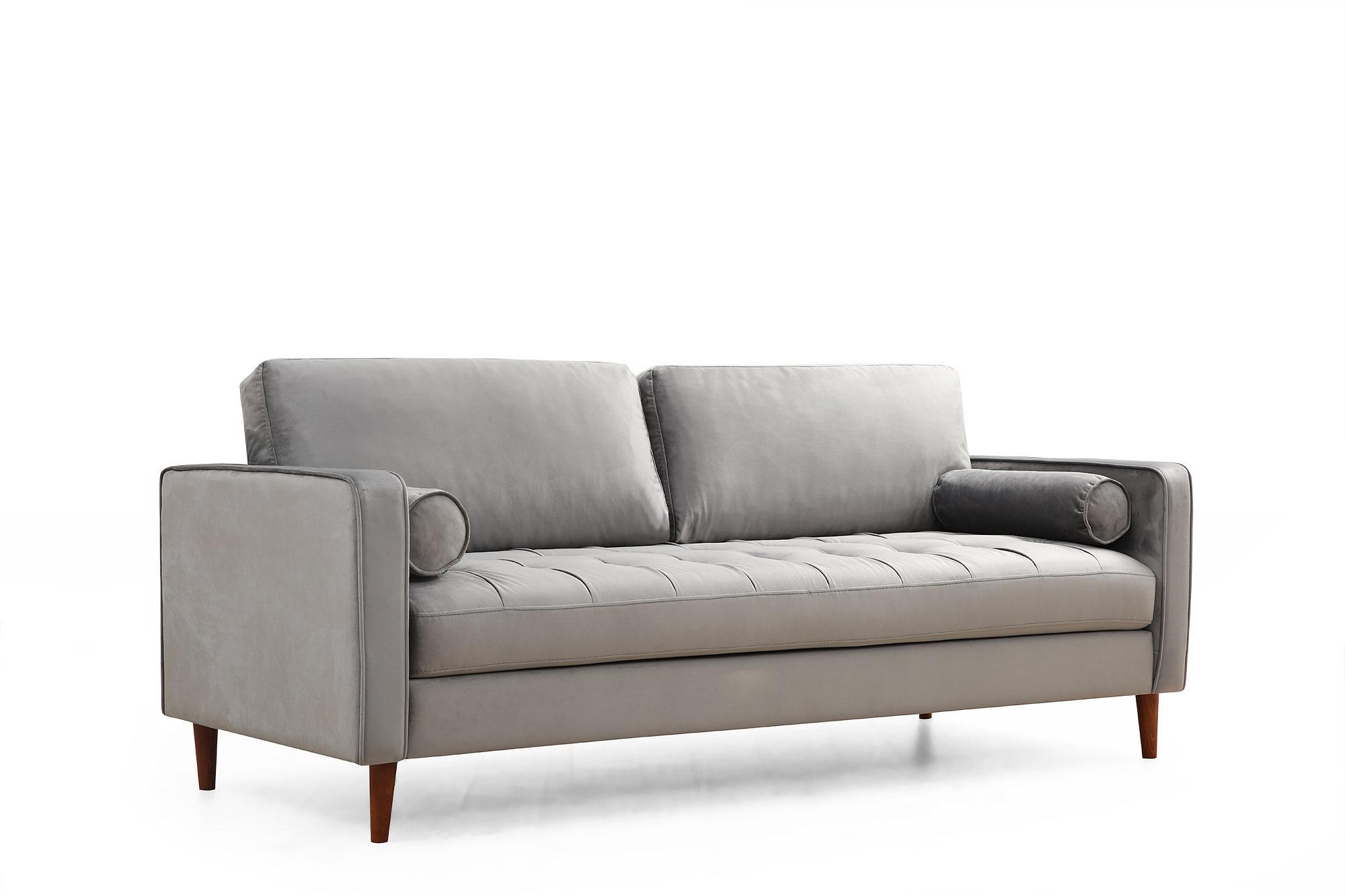 Rome Sofa Light Grey 8