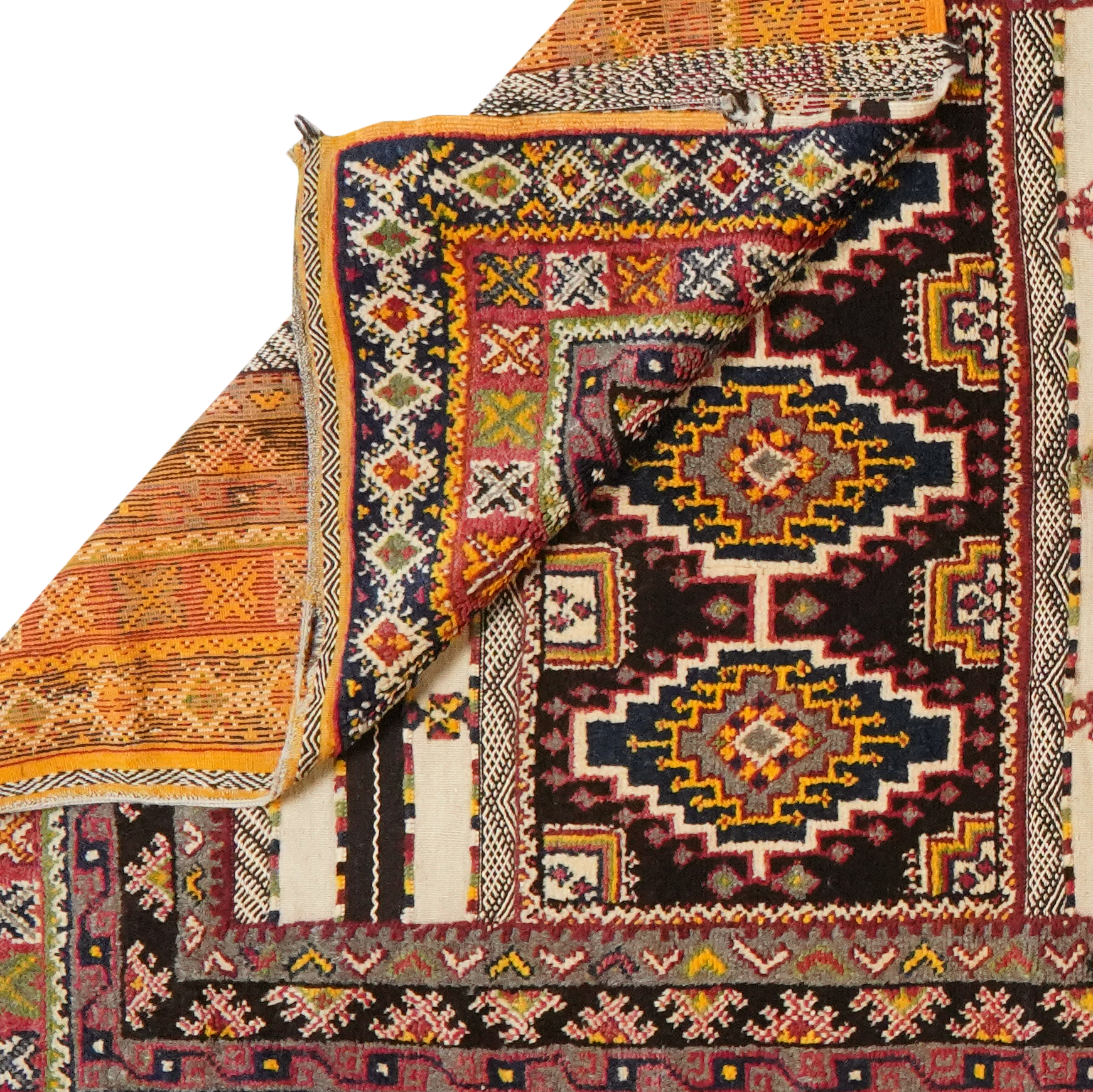 Ouzguit Teppich Braun 4