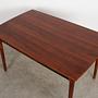 Walnut table Brown 1970s 10