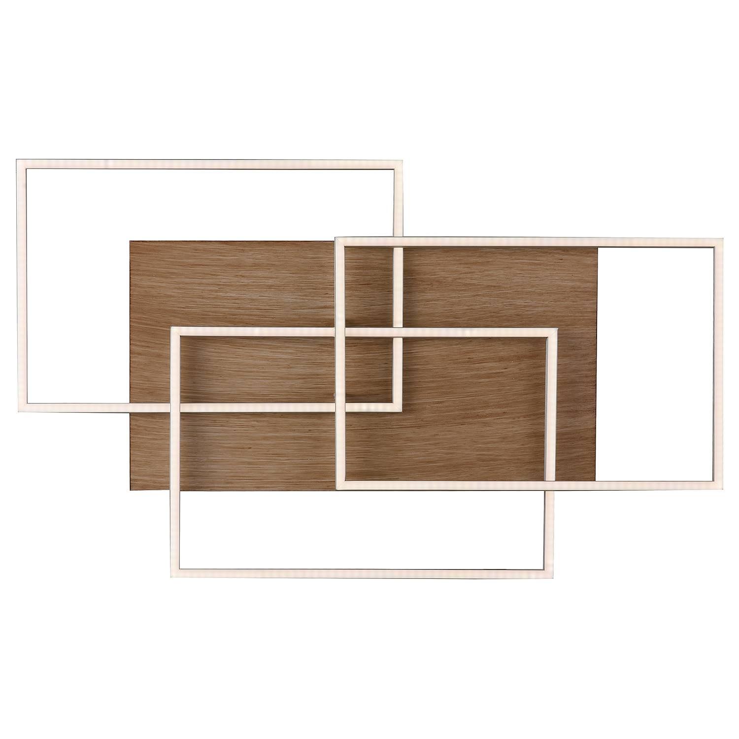 Palma V  LED-Deckenleuchte 3-flammigKunststoff Eisen  3