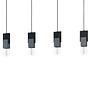 Lobatia II Pendant Lamp Mosaic Steel 4-light 1