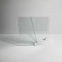 Postmodern Blumenvase Glas 1990er Jahre 2