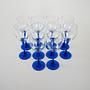 Weingläser 8x Blau 4