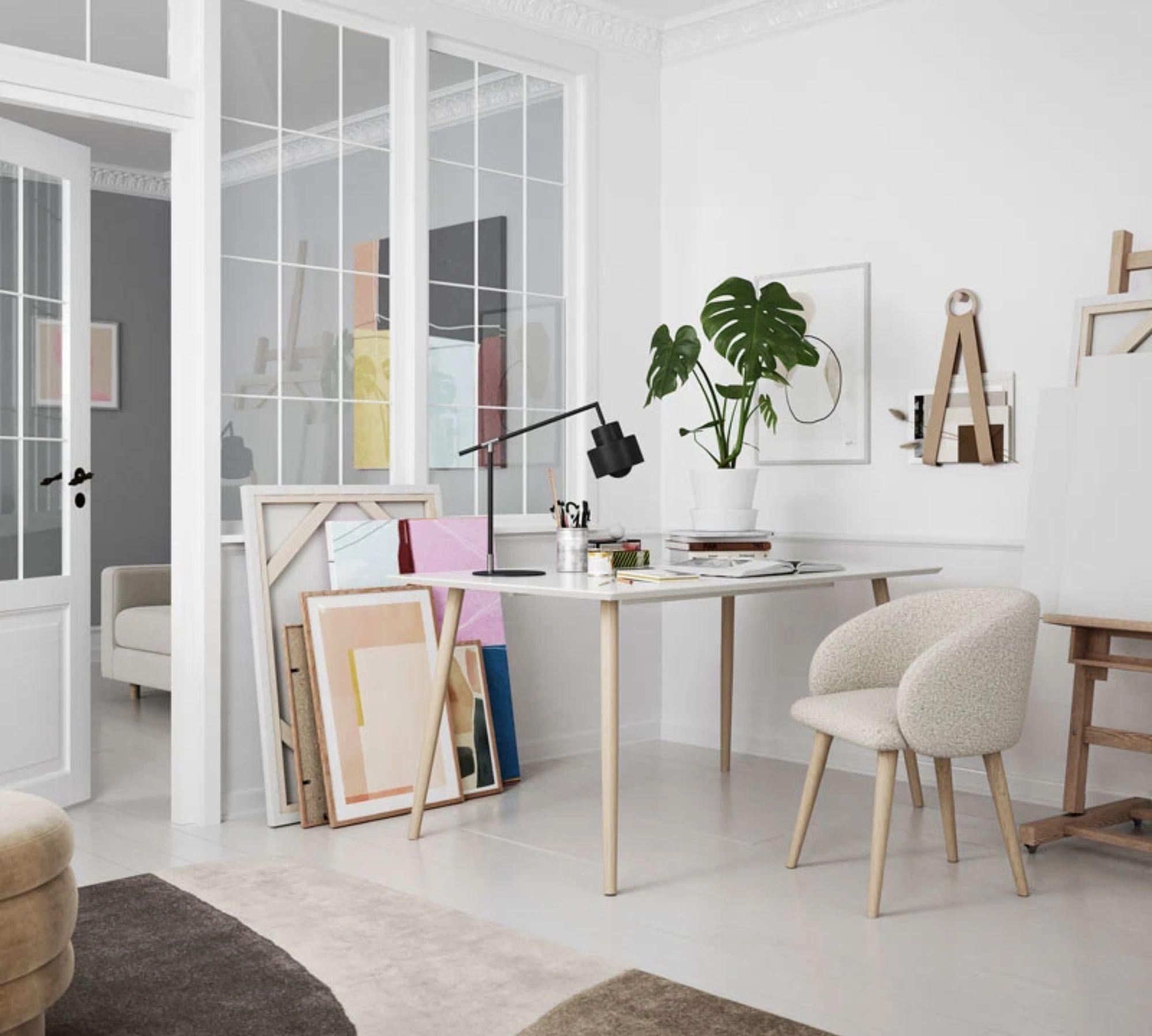 Rosa Esszimmerstuhl Maya Cream 2