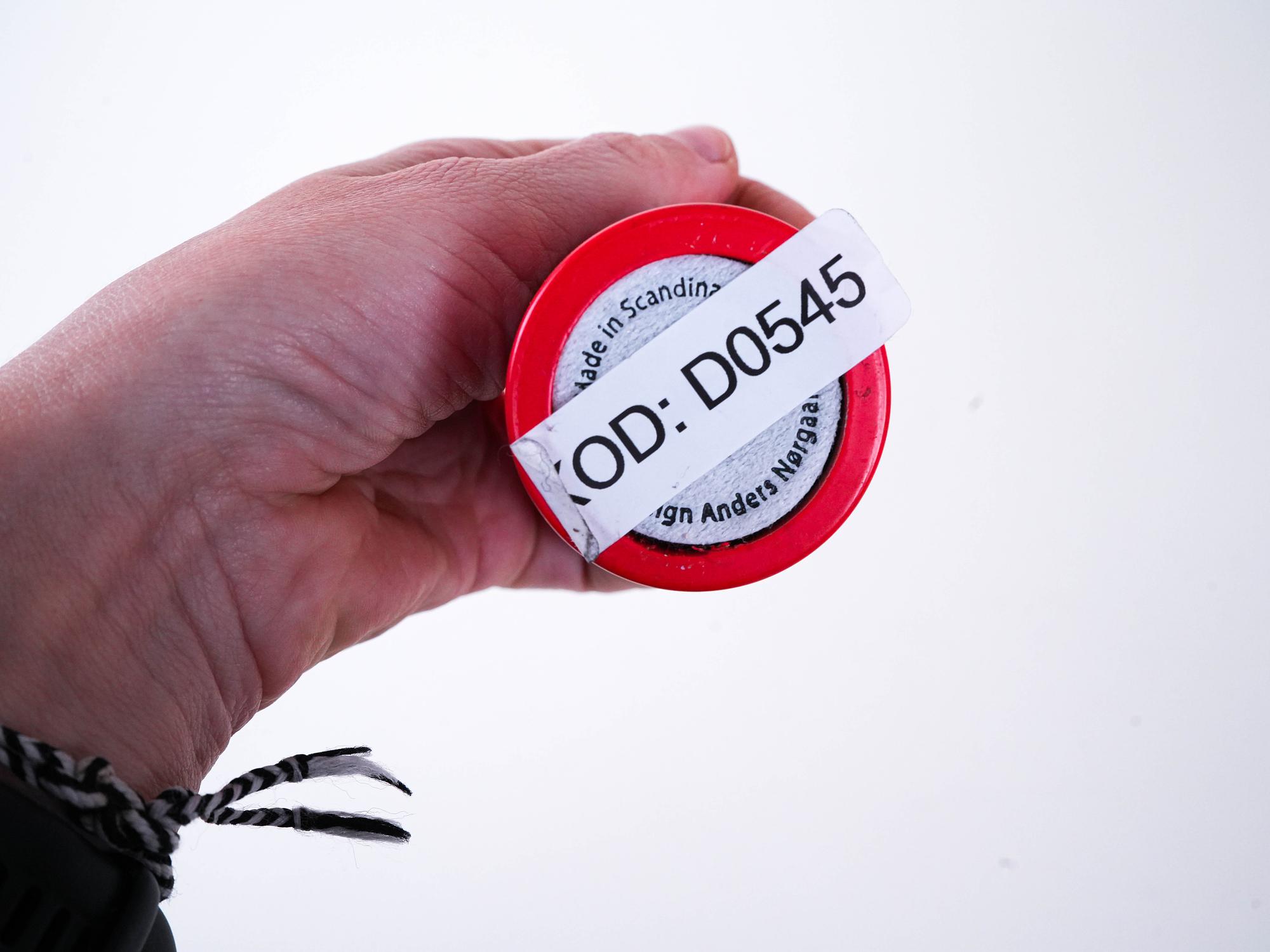 Kerzenständer 1990er Jahre Rot 4