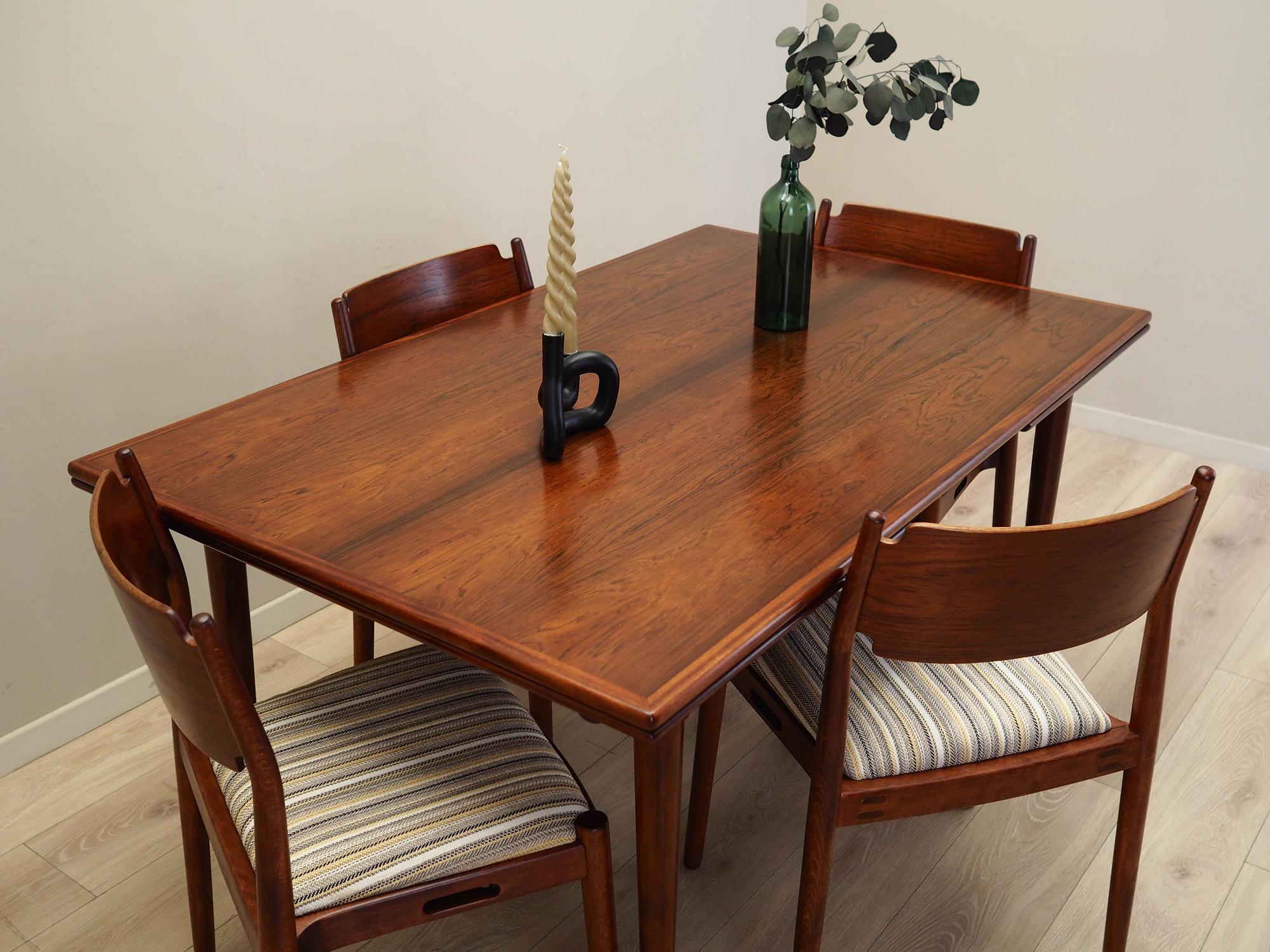 4x Chair Set Multicolored 1970s 3