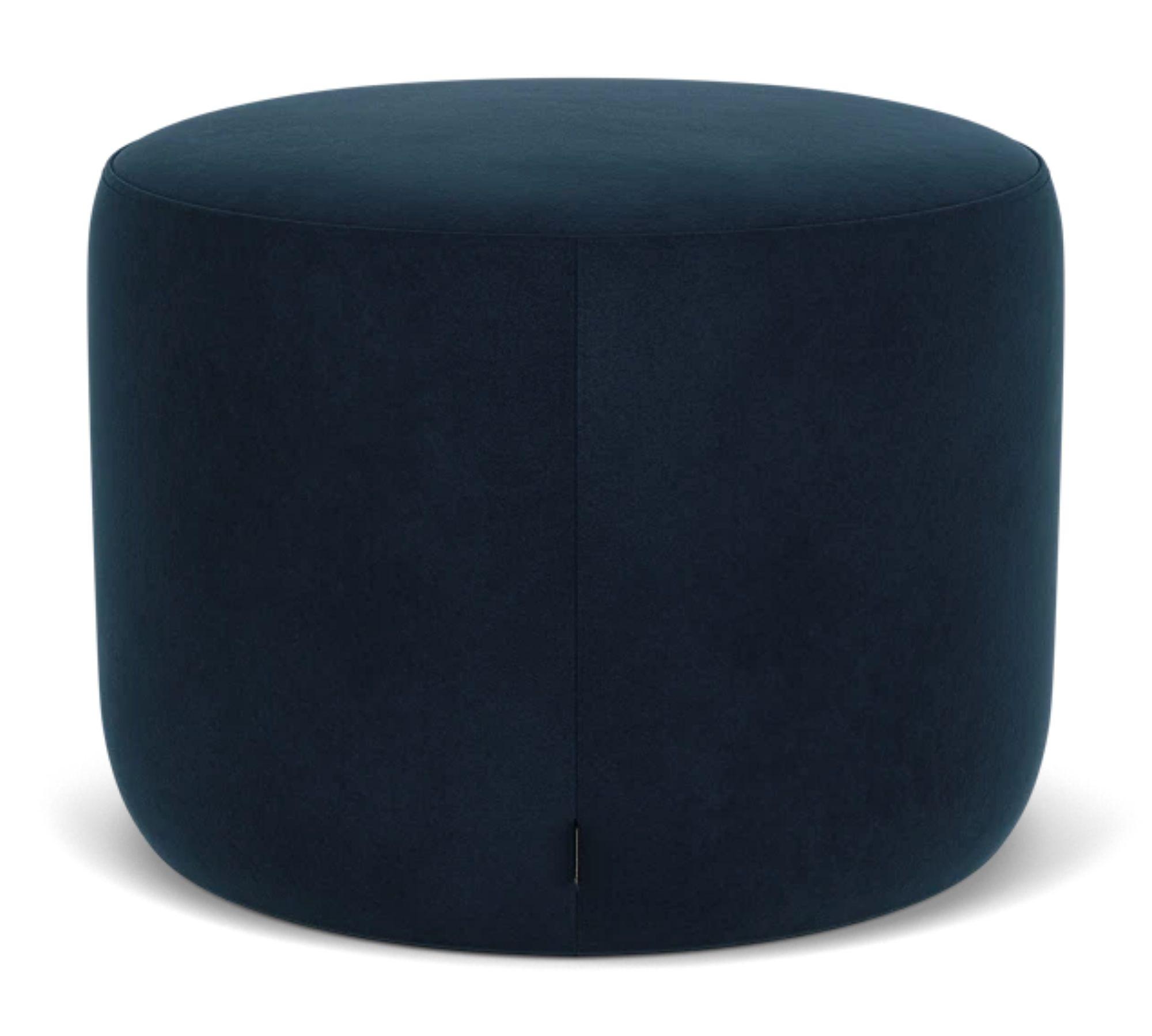 Pouf No. 9 Velour Lux Navy 4