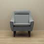 Armchair Textile Wood Grey 1970s 1