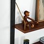 Teak-Wandmöbel PS System Braun 1960er Jahre 9