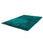 Soft Square Carpet Turquoise 65 x 135 cm 1