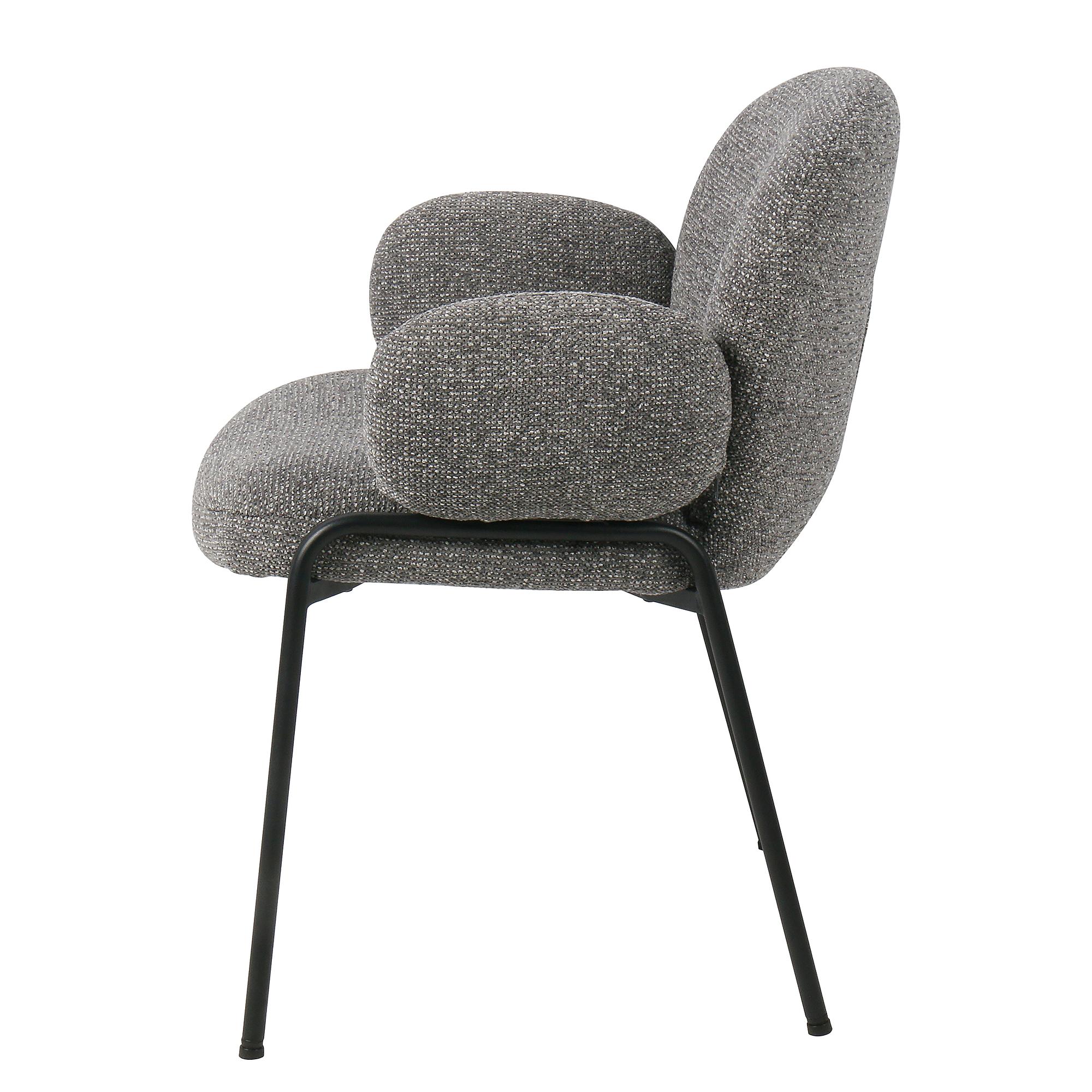 2x Armlehnenstuhl Telan Grau 2