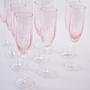 Prosecco-Gläser-Set Rosa 1970er Jahre 4