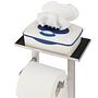WC-Garnitur Debar Stainless Steel Glass White 4