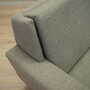 Schlafsofa Teakholz Textil Grau 1960er Jahre 7