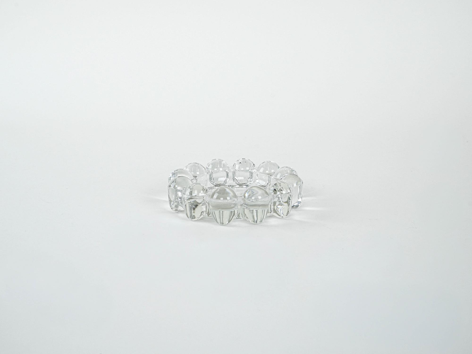 Glass candle holder 1