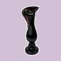 Art Nouveau Flower Vase Black 1900s 0