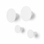 4x Ponto Wandhaken Lily White 1