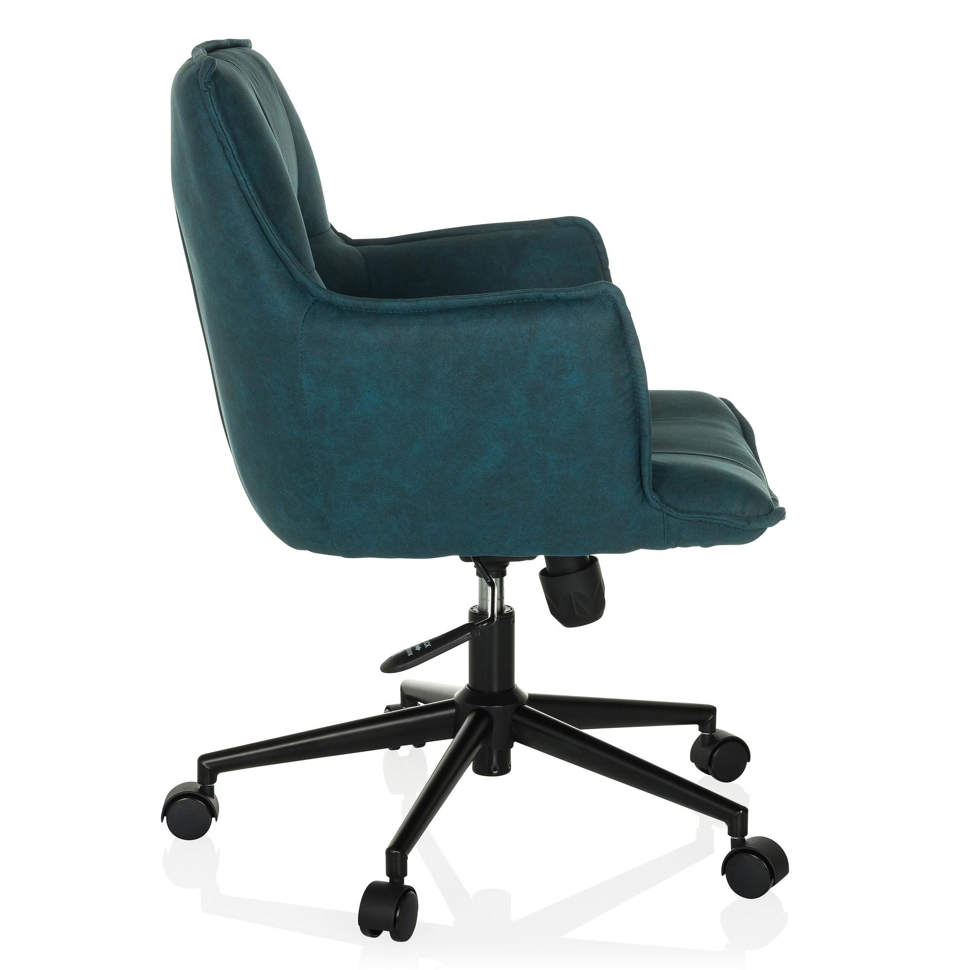 SOLAO LIFE Office Chair Swivel Fabric Dark Blue 9