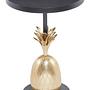 Kensington Townhouse Schwarz-Goldener Beistelltisch
 3