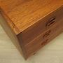 Chest of drawers Teak wood 1960s 8