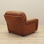 Sessel Leder Braun 1970er Jahre 6