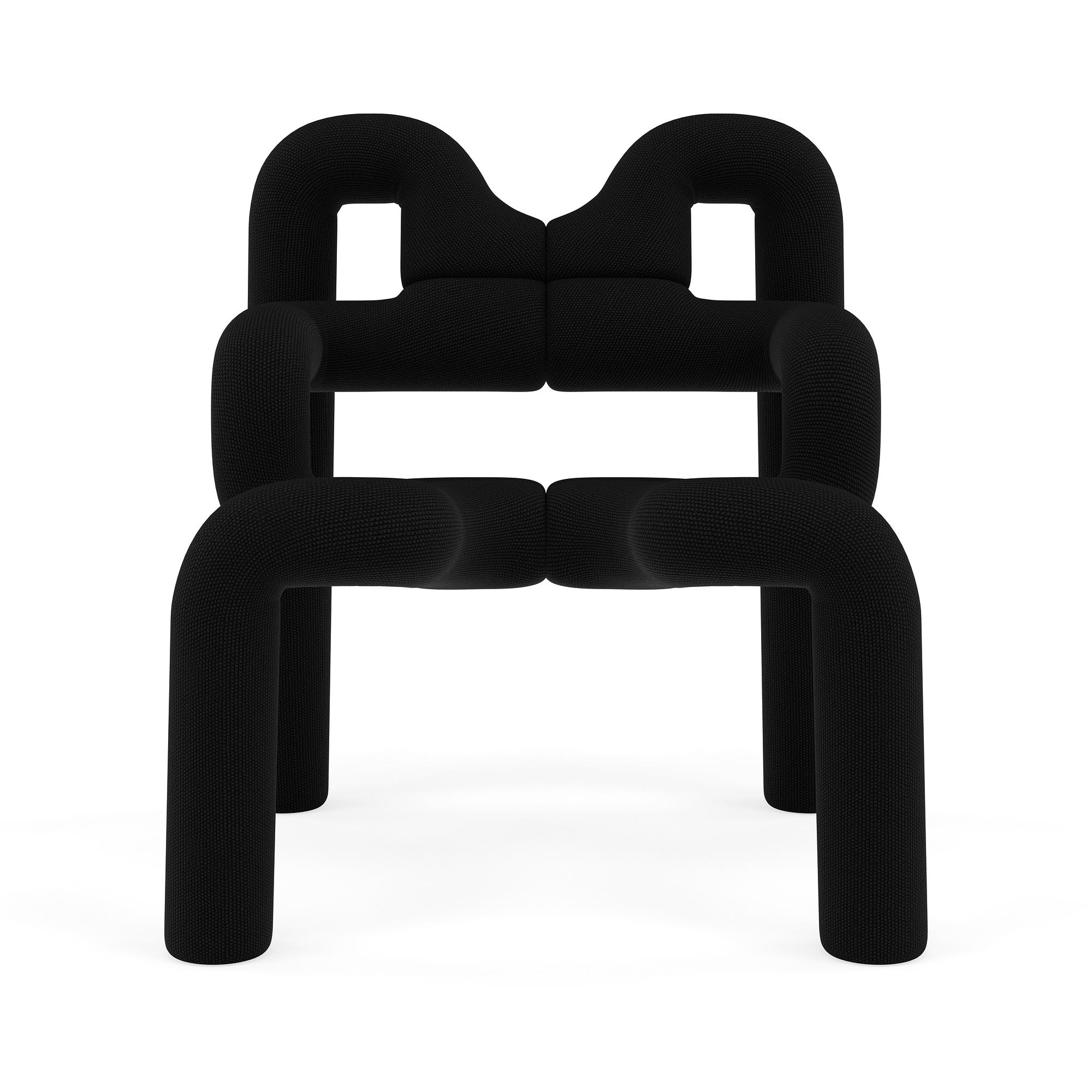 Extreme armchair black 2