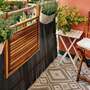 Gartentisch Holz Braun 3