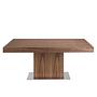 Extendable Dining Table Brown 5