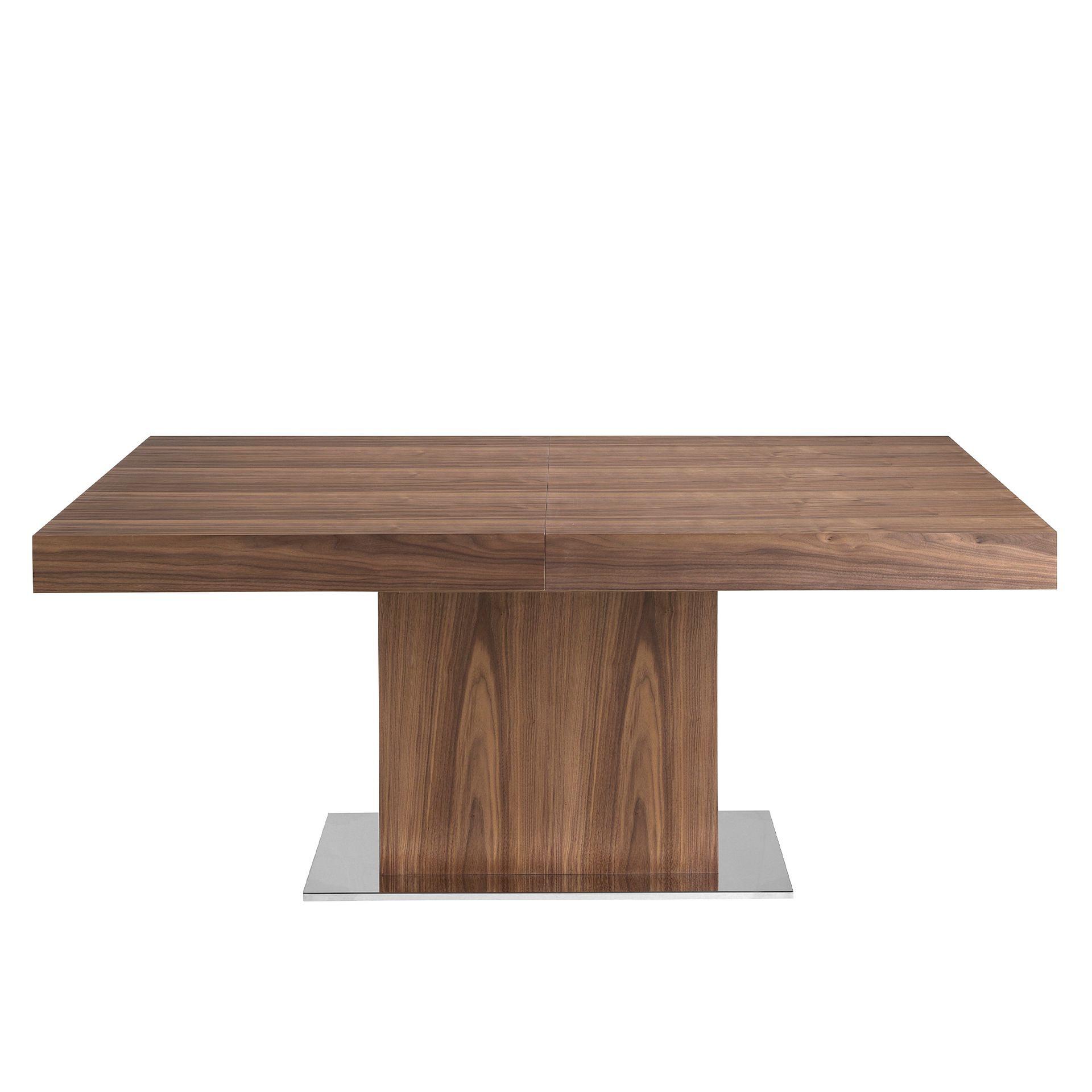 Extendable Dining Table Brown 5