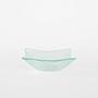 Glass bowl Green Transparent 1970s 1