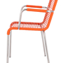 Fiam Mya Spaghetti Stapelsessel Orange 3