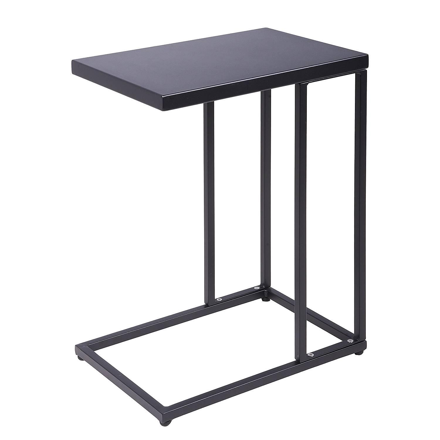 Dorea Beistelltisch Stahl Schwarz 4